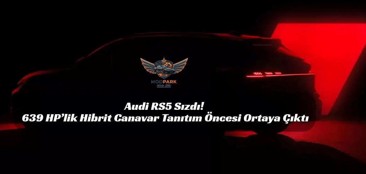 Audi RS5 Görüntüleri Sızdı! 639 HP’lik Hibrit Canavar Tanıtım Öncesi Ortaya Çıktı