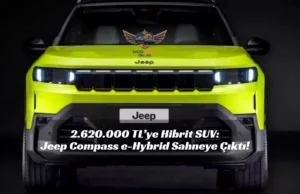 Yeni Jeep Compass e-Hybrid Türkiye’de