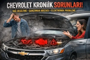 Chevrolet kronik sorunları, Chevrolet motor arızaları, Chevrolet şanzıman problemleri, Chevrolet yağ eksiltme
