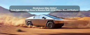 Tesla Cybercab, direksiyonsuz araç, otonom sürüş devrimi