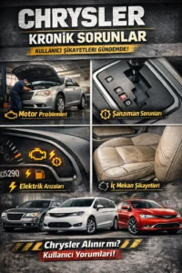 Chrysler kronik sorunlar, Chrysler motor arızaları, Chrysler şanzıman problemleri