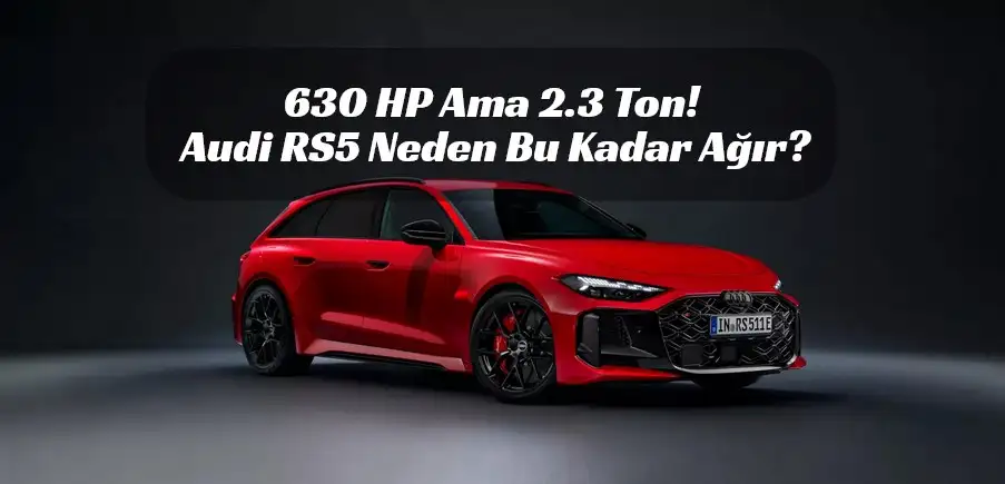 Audi RS5 Şok Etkisi: 630 Beygir, PHEV Gücü — Ama Neden 2.3 Ton?