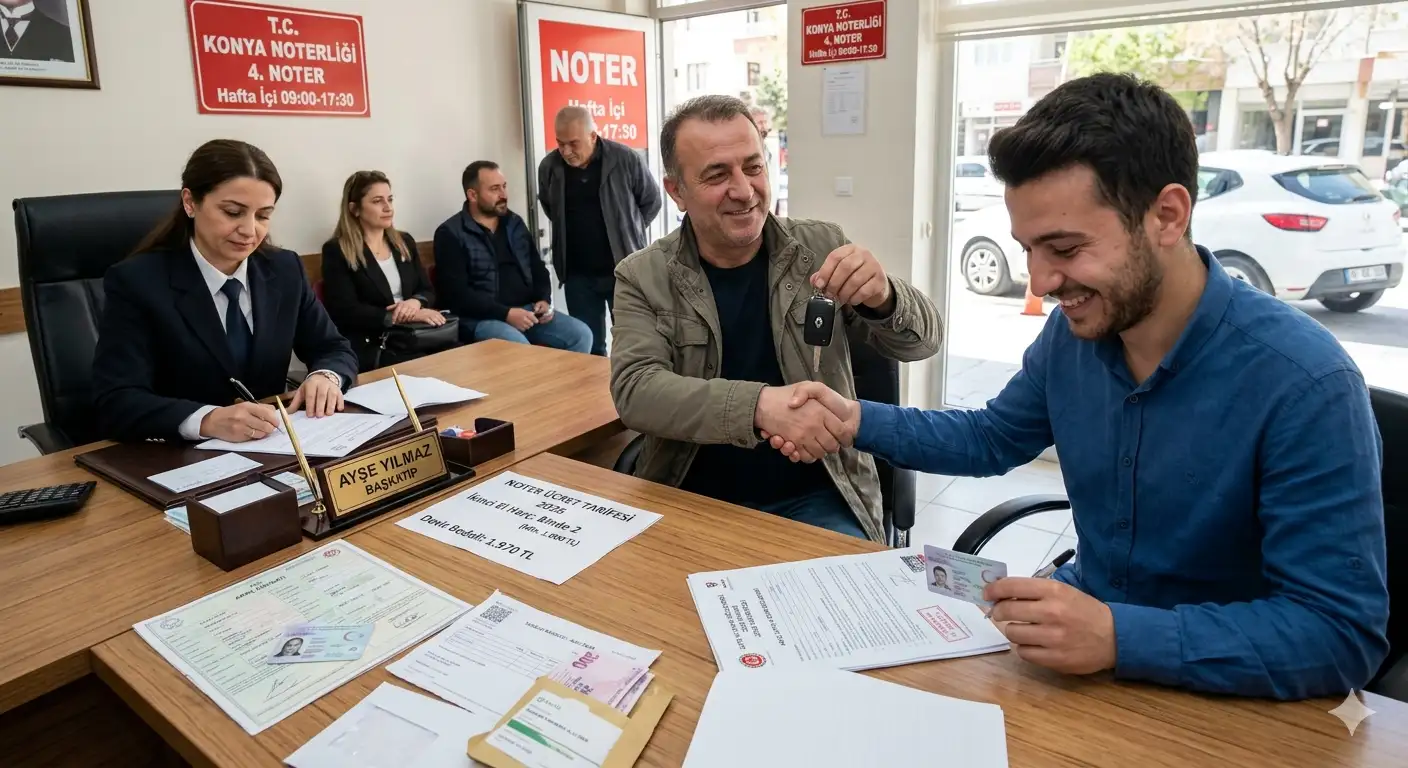 Noterde Araç Satışı Kaça Mal Oluyor? 2026 Güncel Tutarlar